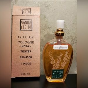 VANILLA FIELDS Coty Vintage original formula perfume (tester bottle) NIB 1.7oz
